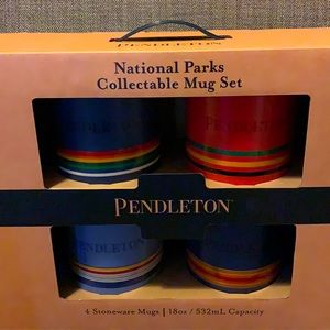 Pendleton mugs stoneware collectible new